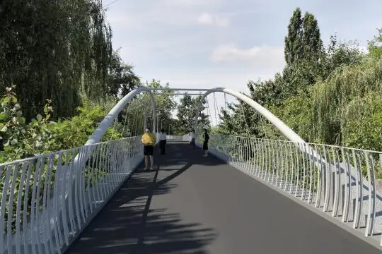 Kraków: Nowy przetarg na połączenie pieszo-rowerowe ul. Żabiniec z Al. 29 Listopada