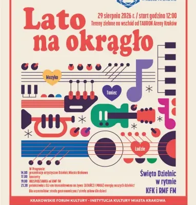 Jubileusz 35-lecia Dzielnic Krakowa: „Lato na okrągło” 29 sierpnia