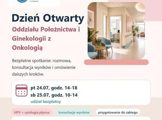 Dzień Otwarty w Szpitalu Narutowicza – bezpłatne konsultacje dla kobiet