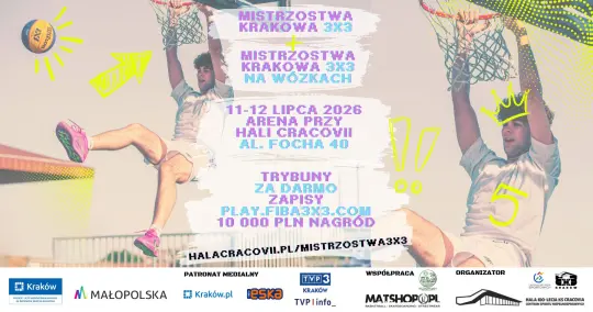 Mistrzostwa Krakowa 3×3: weekend koszykarskich emocji w sercu miasta
