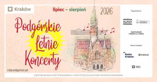 Muzyczno-filmowy lipiec z Centrum Kultury Podgórza