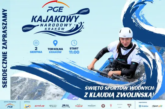 PGE Kajakowy Narodowy Kraków 2026 – bezpłatne święto sportów wodnych na Kolnej
