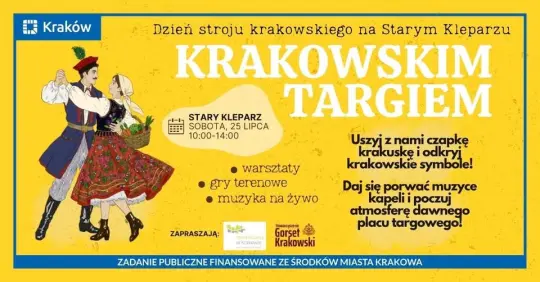 Dzień Stroju Krakowskiego na Starym Kleparzu – już 25 lipca