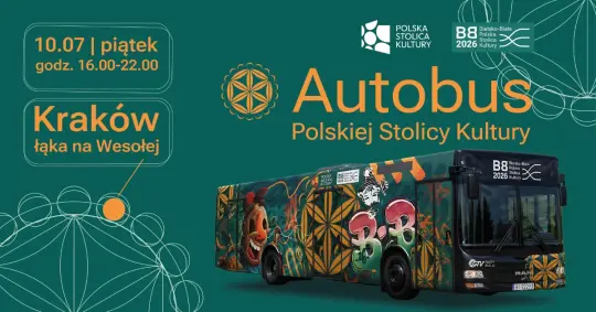 Autobus Polskiej Stolicy Kultury przyjedzie do Krakowa 10 lipca