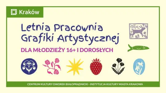Letnia Pracownia Grafiki Artystycznej – warsztaty dla młodzieży i dorosłych w Klubie Kultury Wena