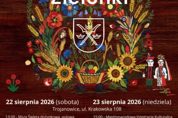Dożynki Gminy Zielonki 2026 w Trojanowicach – święto plonów już w sierpniu