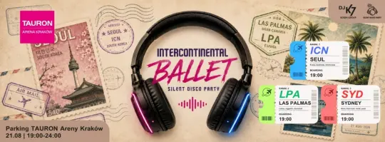 Silent disco w TAURON Arenie Kraków – muzyczna podróż przez trzy kontynenty