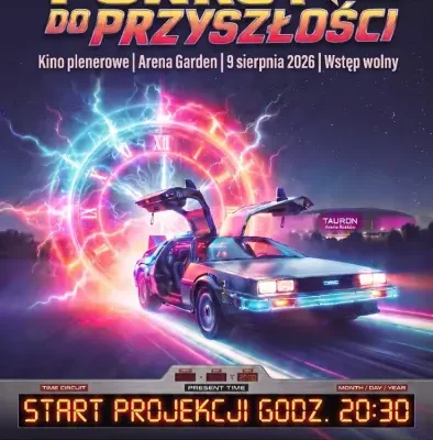 Kino plenerowe w Krakowie: „Powrót do przyszłości” za darmo w Arenie Garden
