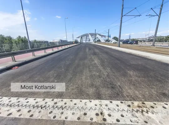 Koniec wakacyjnych remontów w Krakowie: ulice i mosty otwarte dla kierowców