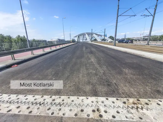 Koniec wakacyjnych remontów w Krakowie: ulice i mosty otwarte dla kierowców