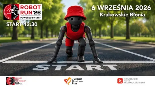 Robot Run na krakowskich Błoniach: technologia w służbie pomocy