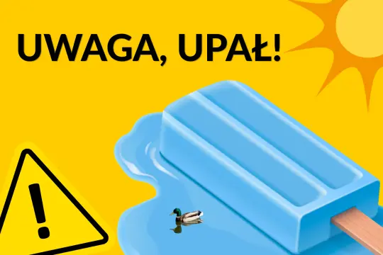 Ostrzeżenie IMGW: Upały w poniedziałek – nawet 33 stopnie