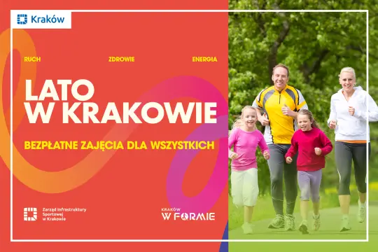 Kraków w formie: darmowe treningi i zajęcia sportowe dla mieszkańców w ostatnie dni wakacji