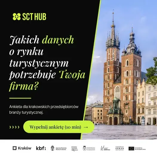 Ankieta SCT HUB Kraków: jakie dane są kluczowe dla branży turystycznej?