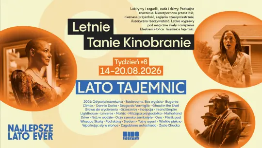 „Lato tajemnic” – ósmy tydzień Letniego Taniego Kinobrania w Krakowie