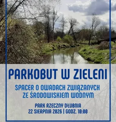 Ostatni spacer „ParkoBut w zieleni” – owady wodne w Parku Rzecznym Dłubnia