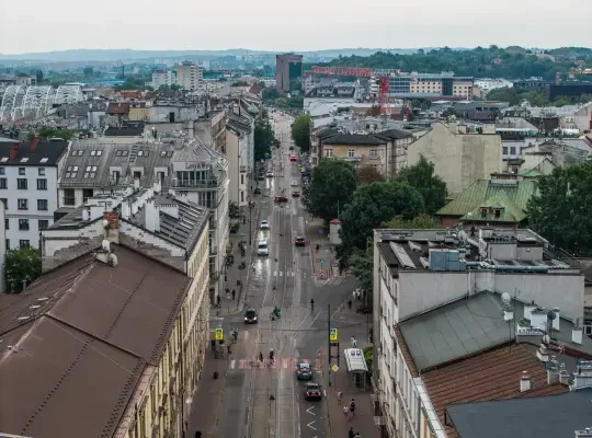 Remont ul. Starowiślnej w Krakowie: pierwsze prace od 27 sierpnia