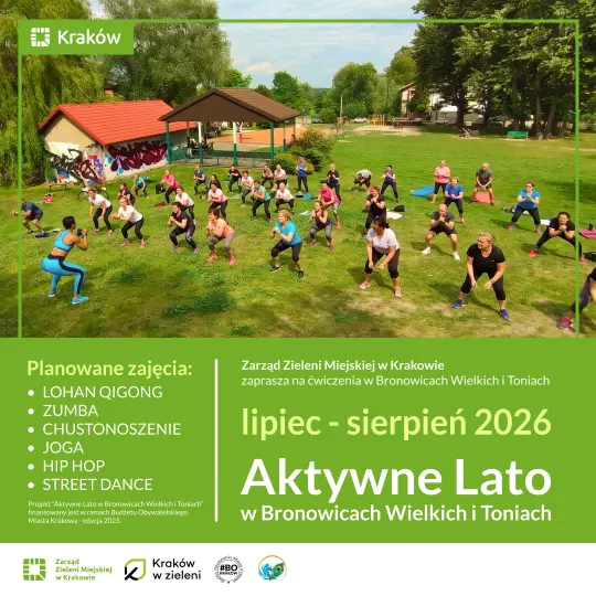 Aktywne Lato w Bronowicach Wielkich i Toniach – bezpłatne zajęcia dla mieszkańców