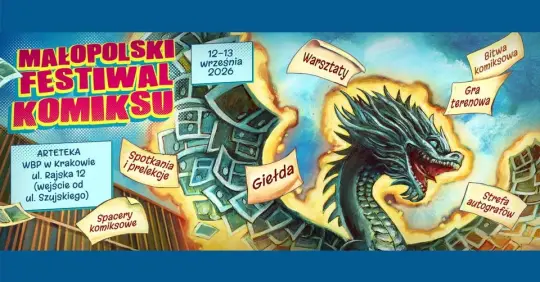 Małopolski Festiwal Komiksu wraca do Krakowa