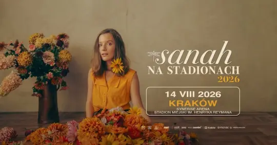 Sanah zaśpiewa dziś na Synerise Arenie w Krakowie
