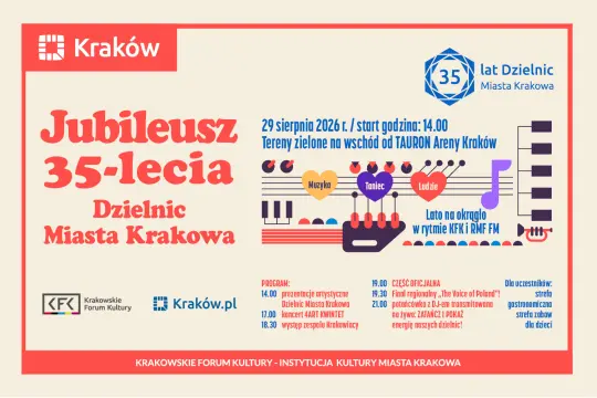 35-lecie Dzielnic Krakowa: wielkie święto na terenach TAURON Areny