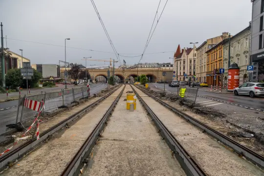 Remont torowiska na Grzegórzeckiej: termin bez zmian, ZDMK dodaje zieleń