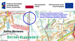 Utrudnienia na ul. Królewskiej w Garlicy Murowanej i Bibicach – przewierty rurociągów kanalizacji sanitarnej