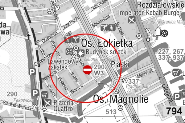 Uwaga kierowcy! Ulica Lawendowa w Zielonkach zamknięta w piątek