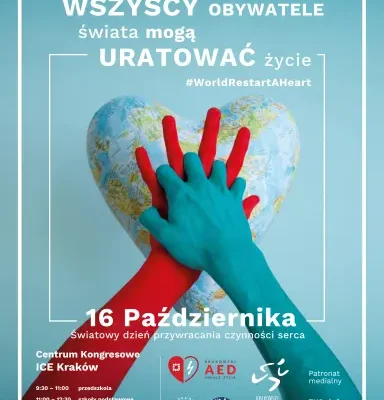 Światowy Dzień Przywracania Czynności Serca w Krakowie – bezpłatne szkolenie z pierwszej pomocy