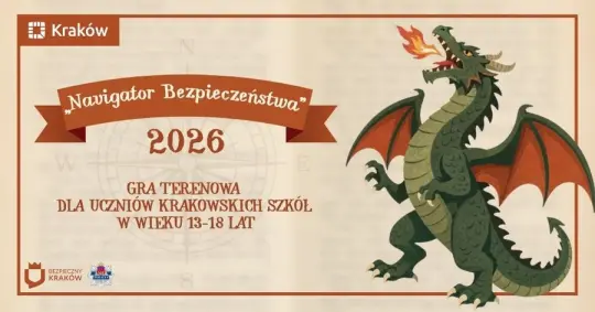 „Navigator Bezpieczeństwa” – młodzież odkryje Podgórze i nauczy się bezpieczeństwa