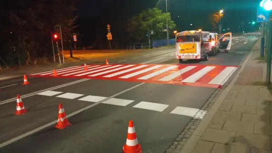 Kraków dba o bezpieczeństwo uczniów: odnowione przejścia dla pieszych przed nowym rokiem szkolnym