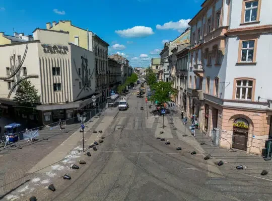 Remont węzła Bagatela w Krakowie: co się zmieniło dla pieszych, pasażerów i kierowców?