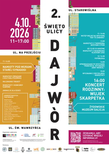 Święto ulicy Dajwór w Krakowie już 4 października