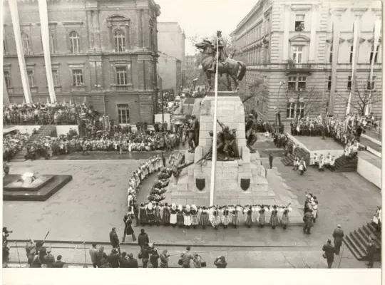Kraków świętuje 50-lecie odbudowy Pomnika Grunwaldzkiego