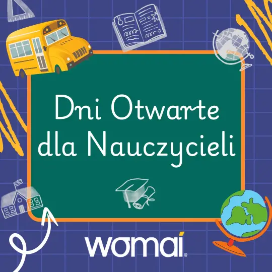 Dni otwarte w Centrum Nauki i Zmysłów WOMAI – nauczyciele wejdą bezpłatnie