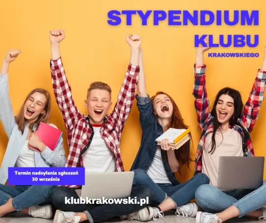 Stypendium Klubu Krakowskiego: 10 tys. zł dla uzdolnionych uczniów