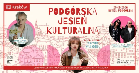 Podgórska Jesień Kulturalna 2026: koncerty na Rynku Podgórskim i Skład Solny Fest