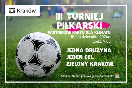 Kraków: III turniej piłkarski Paktu dla klimatu już 10 października