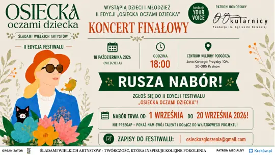 Rusza II edycja festiwalu „Osiecka oczami dziecka” – młodzi artyści w hołdzie poetce