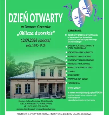 Dzień Otwarty w Dworze Czeczów – „Oblicza dworskie” już 12 września