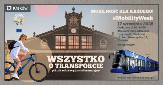 Piknik edukacyjny „Wszystko o transporcie” w Krakowie – atrakcje dla całych rodzin