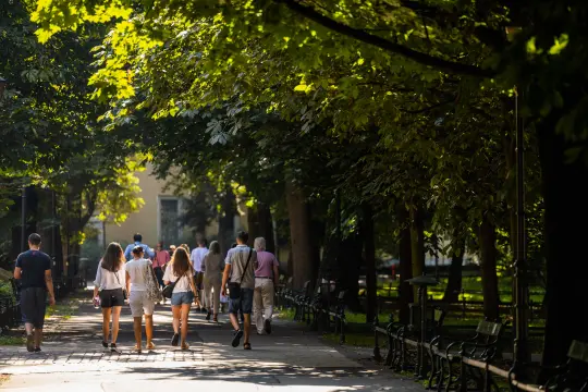 Ekospacer „Secret Gardens” po Plantach – angielski w zielonym sercu Krakowa