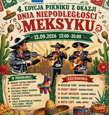 Meksykańskie rytmy na Nowym Kleparzu – piknik z okazji Día de la Independencia