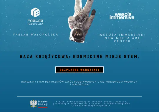 FabLab Małopolska w Krakowie: bezpłatne warsztaty STEM i płatne kluby dla dzieci