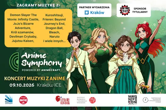 Anime Symphony powraca do Krakowa. Trzecia edycja widowiska już 9 października