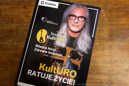 Festiwal KultURO 2026: rock, medycyna i profilaktyka w Krakowie