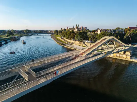 Kładka Kazimierz–Ludwinów: otwarcie już 4 października