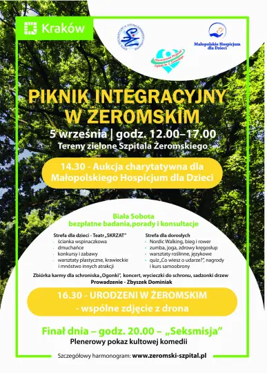Imieniny Stefana w szpitalu Żeromskiego: piknik z atrakcjami i aukcją dla hospicjum