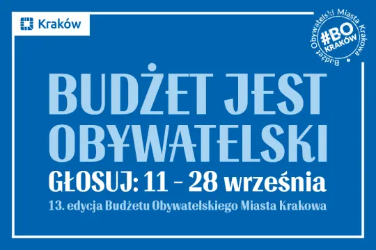 Kraków: Rusza głosowanie w 13. edycji Budżetu Obywatelskiego – nowe zasady i terminy