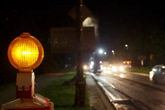 Nocne remonty na Herlinga-Grudzińskiego w Krakowie – utrudnienia i objazdy